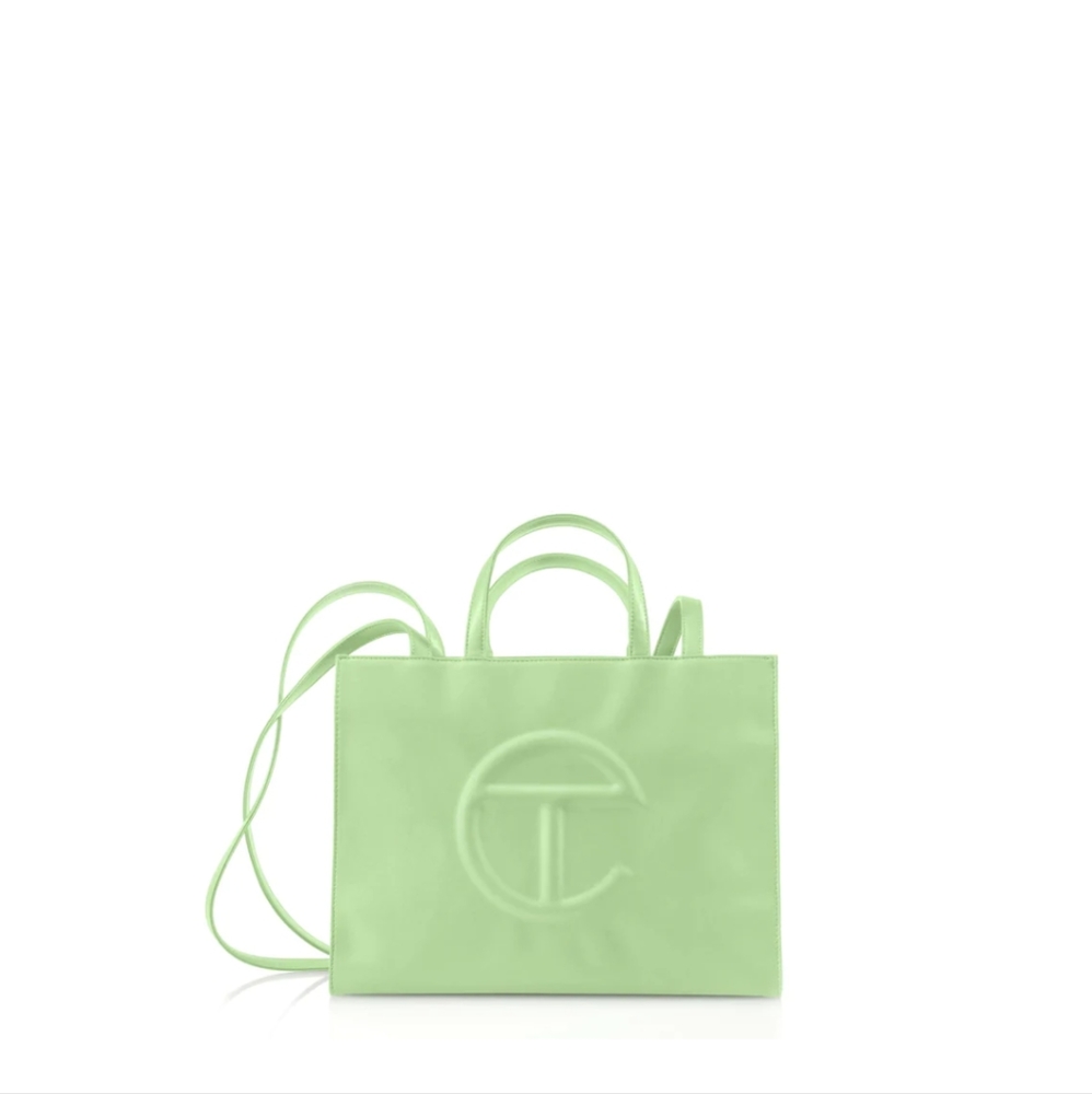 NEW Telfar Medium double mint tote